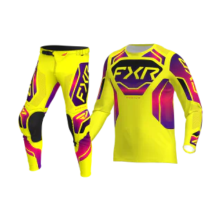 FXR Crosskleding 2026 Podium Relay - Geel / Razz / Zwart