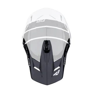 FXR Helmklep Clutch Comp - Wit / Zwart