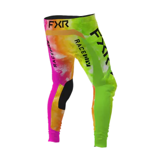 FXR Kinder Crossbroek Podium - Acid Sherbert