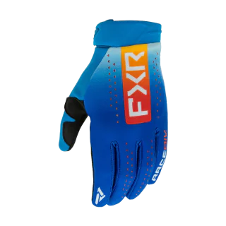 FXR Kinder Crosshandschoenen Reflex - Blauw / Tangerine