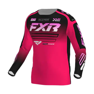 FXR Mini Crosskleding 2026 Clutch - Razz / Zwart / Roze