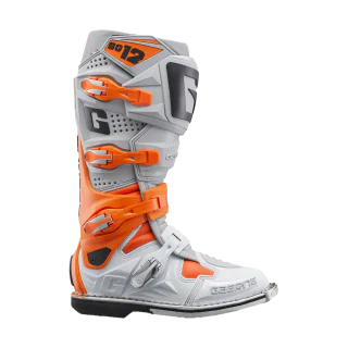 Gaerne Crosslaarzen SG-12 - Oranje / Grijs / Wit