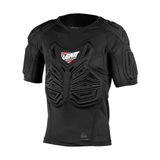 Leatt Kinder Beschermingsshirt Kort - Zwart