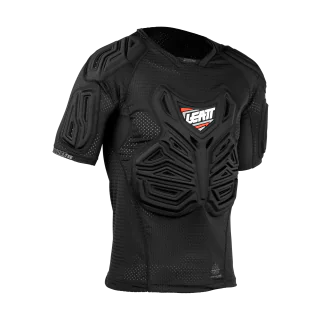 Leatt Kinder Beschermingsshirt Kort - Zwart