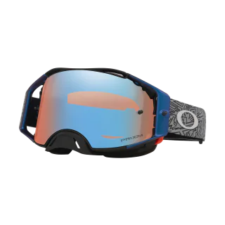 Oakley Crossbril Airbrake Grey Strike - Prizm Sapphire Iridium Lens