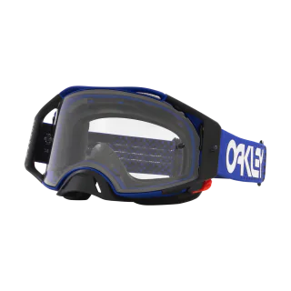 Oakley Crossbril Airbrake MX Moto Blue B1B - Clear Lens
