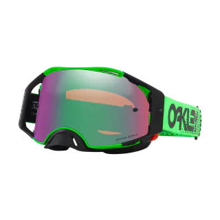 Oakley Crossbril Airbrake MX Moto Green B1B - Prizm Jade Iridium Lens