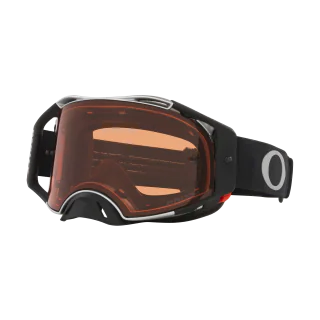 Oakley Crossbril Airbrake MX Tuff Blocks Black Gunmetal - Prizm Brons Lens