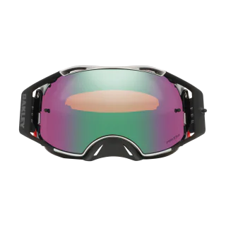 Oakley Crossbril Airbrake MX Tuff Blocks Black Gunmetal - Prizm Jade Iridium Lens