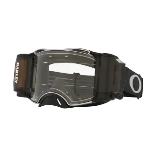 Oakley Crossbril Roll-Off Airbrake MX Tuff Blocks Black Gunmetal - Clear Lens
