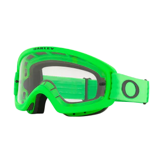 Oakley Kinder Crossbril XS O-frame 2.0 Moto Green - Clear Lens