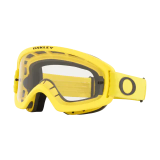 Oakley Kinder Crossbril XS O-frame 2.0 Moto Yellow - Clear Lens