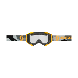 Scott Crossbril Fury Enduro - Camo Groen / Geel - Clear Lens