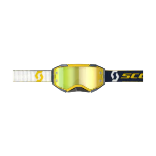 Scott Crossbril Fury - Geel / Blauw - Spiegel Geel Lens