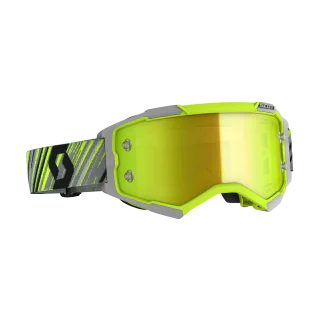 Scott Crossbril Fury - Geel / Grijs - Spiegel Geel Lens