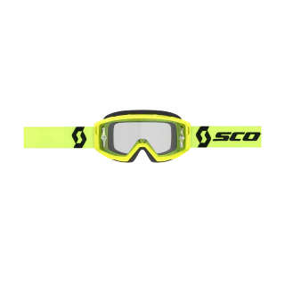 Scott Crossbril Primal - Geel / Zwart - Clear Lens