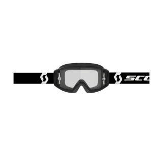Scott Crossbril Primal - Zwart / Wit - Clear Lens