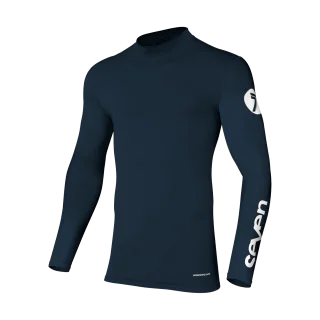 Seven Compressie Shirt Zero Blade - Navy