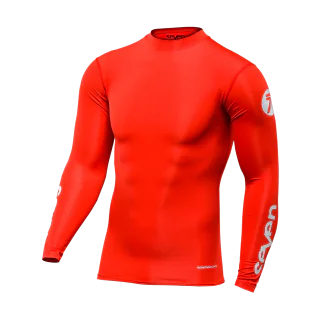 Seven Compressie Shirt Zero Blade - Rood