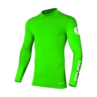 Seven Compressie Shirt Zero - Flo Groen