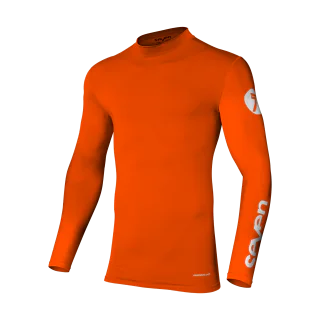 Seven Compressie Shirt Zero - Flo Oranje