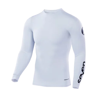 Seven Compressie Shirt Zero Staple - Wit