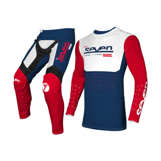 Seven Crosskleding Vox Aperture - Rood / Navy
