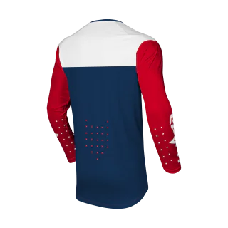 Seven Kinder Cross Shirt Vox Aperture - Rood / Navy