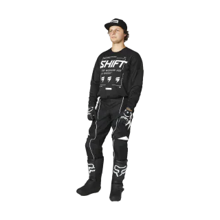 Shift Crosskleding WHIT3 Label Bliss - Zwart / Wit