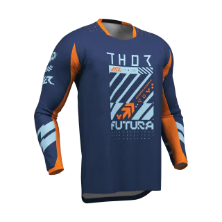 Thor Cross Shirt 2026 Launchmode Futura - Navy / Oranje
