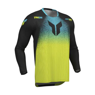 Thor Crosskleding 2027 Launchmode Air Darkside - Zwart / Acid