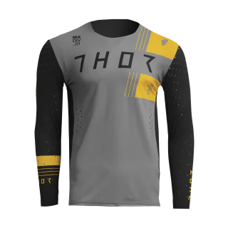 Thor Cross Shirt Prime Strike - Grijs / Lemon