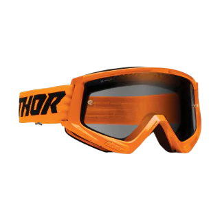 Thor Crossbril Combat Sand Racer - Flo Oranje / Zwart - Smoke Lens