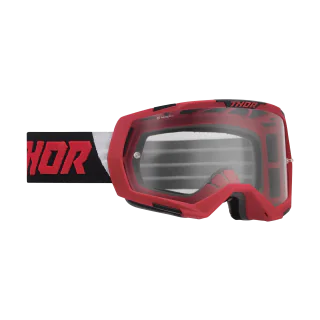 Thor Crossbril Regiment - Rood / Zwart - Clear Lens