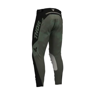 Thor Crossbroek 2026 Launchmode Bleach - Zwart / Camo
