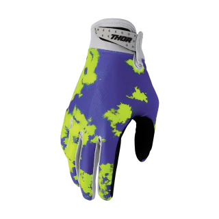 Thor Crosshandschoenen 2026 Launchmode Bleach - Grijs / Acid