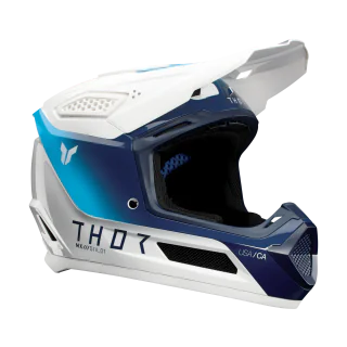 Thor Crosshelm Fleet Storm - Wit / Navy