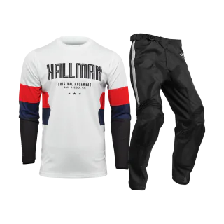 Thor Crosskleding 2026 Hallman Differ Draft - Wit / Rood / Navy