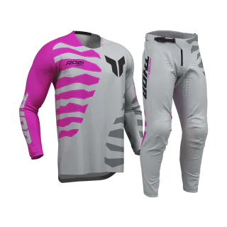 Thor Crosskleding 2027 Launchmode Shredder - Grijs / Fuchsia