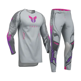 Thor Crosskleding 2027 Sportmode Damascus - Grijs