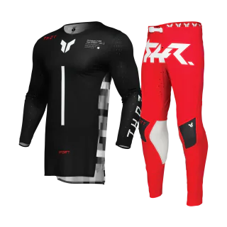 Thor Crosskleding Sportmode Riot - Zwart / Rood