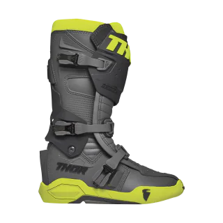 Thor Crosslaarzen Radial - Grijs / Fluo Geel