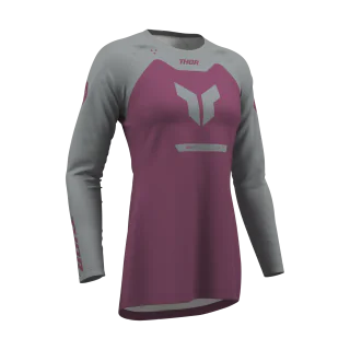 Thor Dames Crosskleding 2026 Ridemode Menace - Paars / Grijs