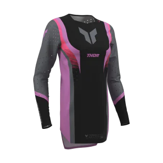 Thor Dames Crosskleding 2026 Sportmode Velocity - Zwart / Orchid
