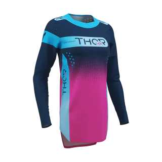 Thor Dames Crosskleding 2027 Sportmode Merge - Navy / Fuchsia