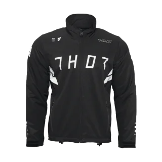 Thor Fleece Jas Warmup - Zwart / Wit