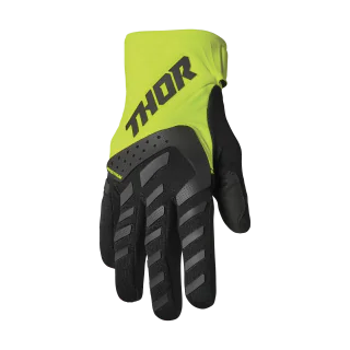 Thor Kinder Crosshandschoenen 2026 Spectrum - Zwart / Acid