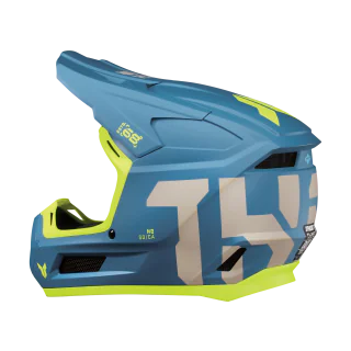 Thor Kinder Crosshelm Fleet Forge - Blauw