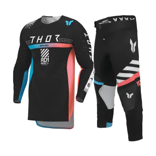 Thor Kinder Crosskleding 2026 Sportmode Synth - Zwart