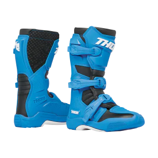 Thor Kinder Crosslaarzen Blitz XR - Blauw / Zwart